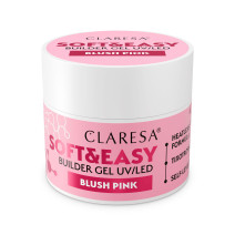 CLARESA STAVEBNÝ GÉL NA NECHTY SOFT&EASY BLUSH PINK 90G