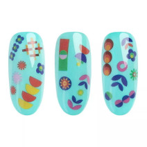 NeoNail Vodolepky na Nechty NN39 - Dekoratívne Nálepky pre Nail Art