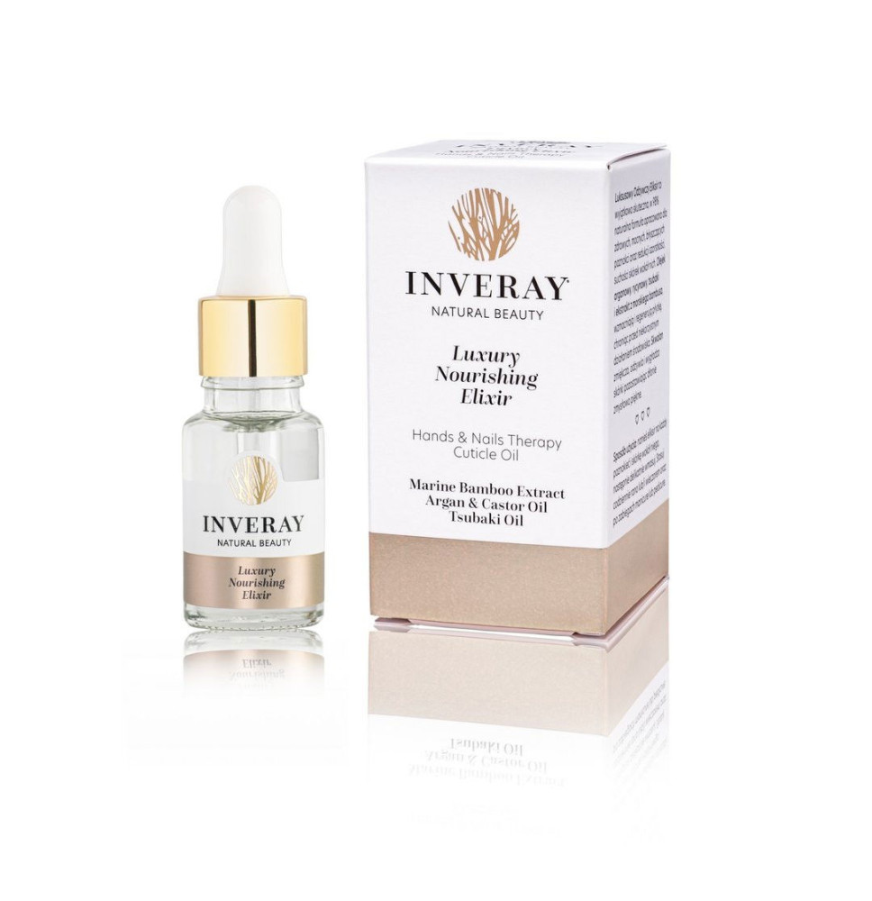 Inveray olejček z morskej riasy, arganovým olejom, ricínovým olejom a olejom Tsubaki 10ml