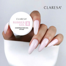 Claresa UV/Led Rubber gél na nechty 08 12g