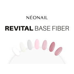 Gél lak NeoNail Revital Base Fiber Fiber Warm Cover 7,2ml