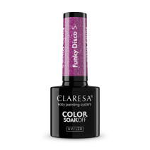 Gél lak CLARESA Funky Disco 5 5ml