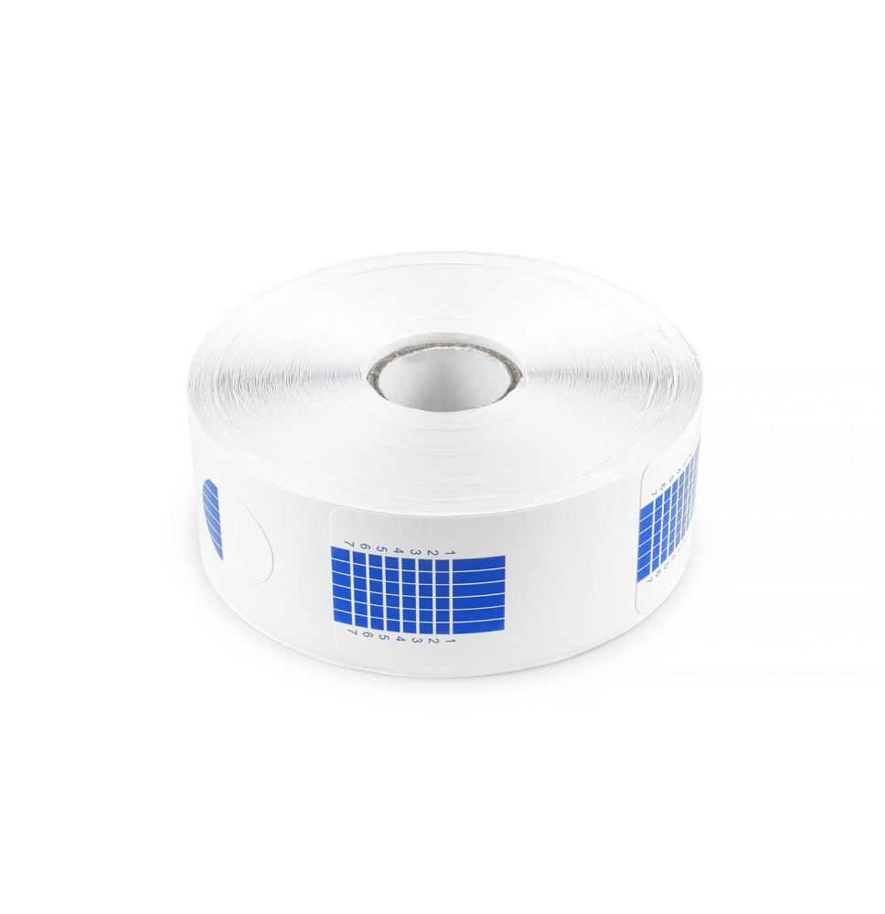 Claresa Šablóny na predlžovanie nechtov - Úzke Modré 500ks