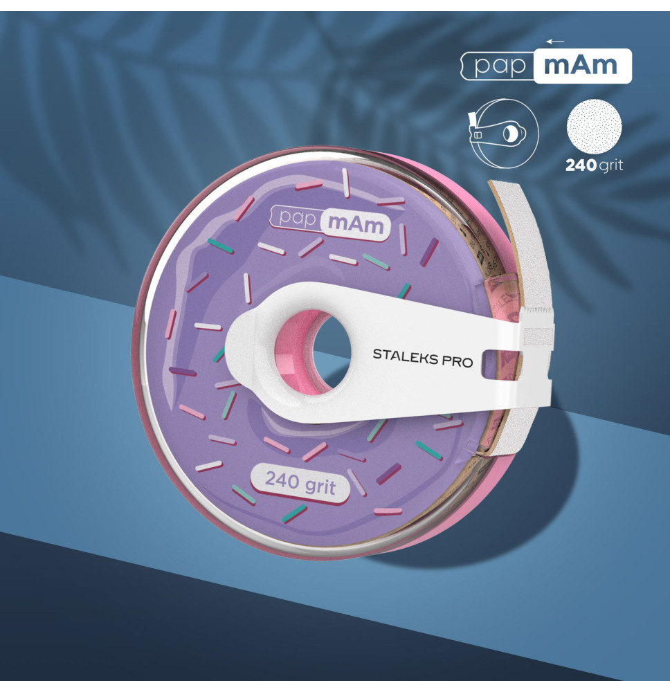 Náhradný brúsny papier STALEKS pap mAm expert rovný zrnitosť 240