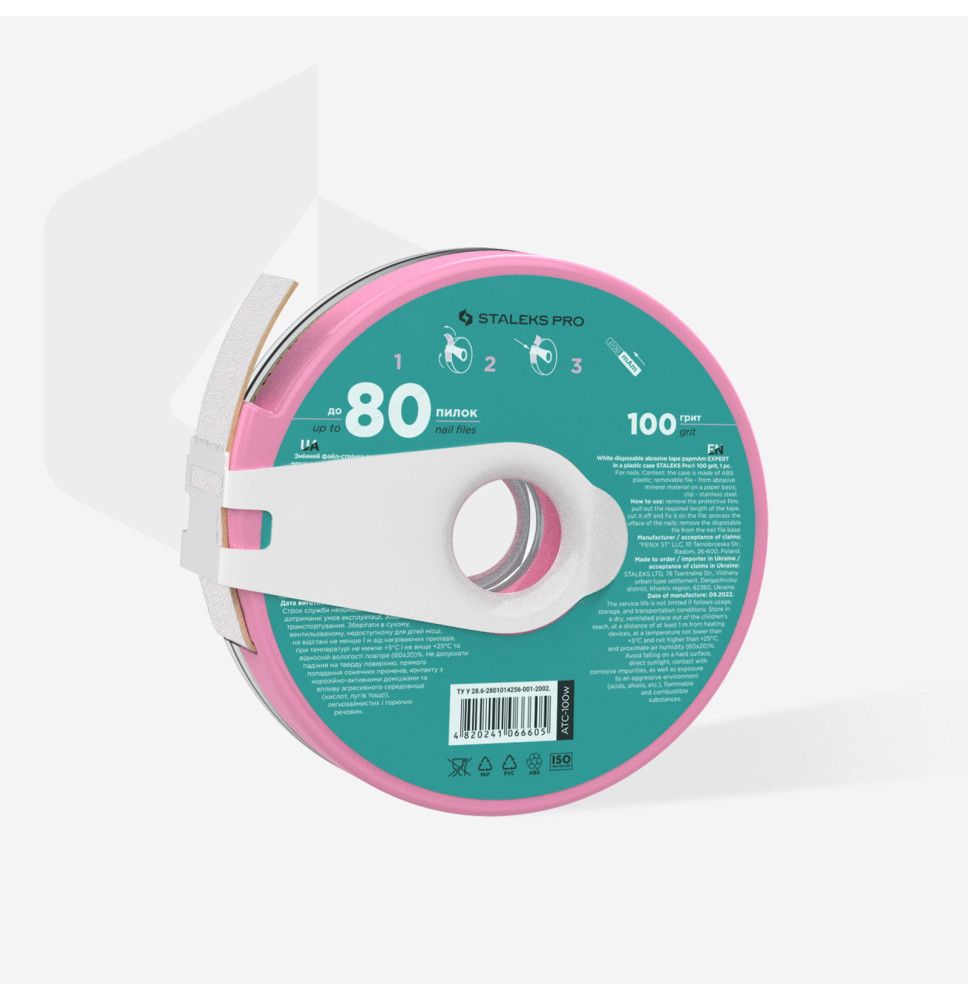 Náhradný brúsny papier STALEKS pap mAm rovný zrnitosť 100