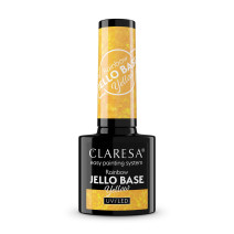 Gél lak CLARESA Rainbow JELLO base yellow 5ml
