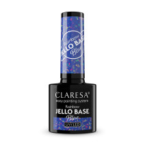 Gél lak CLARESA Rainbow JELLO base blue 5ml