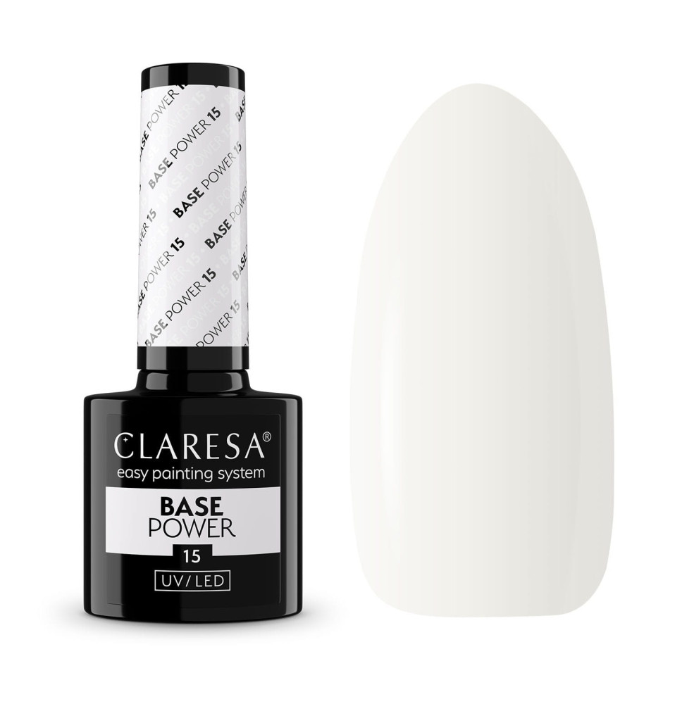 Gél lak CLARESA Power Base 15 5ml