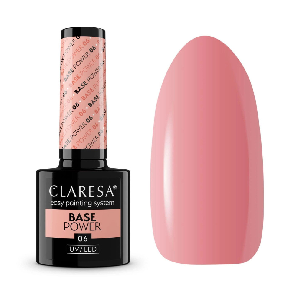 Gél lak CLARESA Power Base 6 5ml