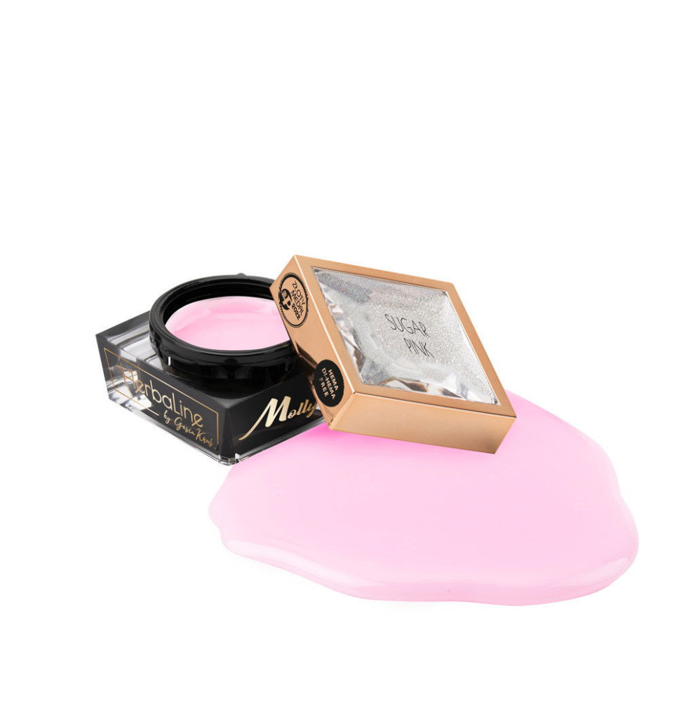 Molly Lac stavebný gél Sugar Pink 5g Hema/di-Hema