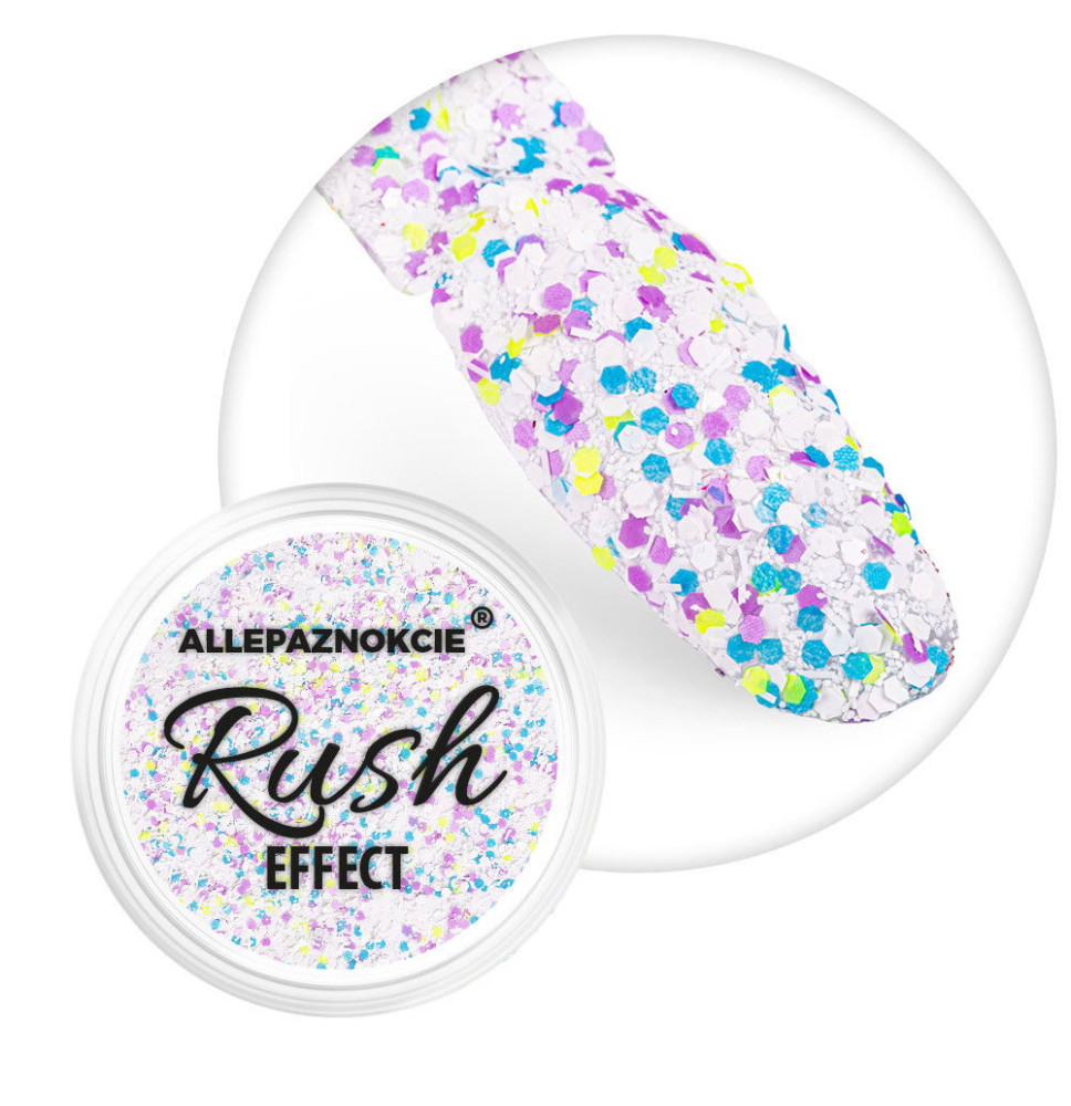 Prášok na nechty Rush effect 15 1g
