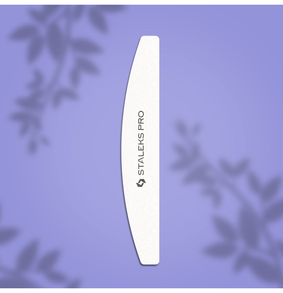 STALEKS Pro buffer biely - loďka 100/180