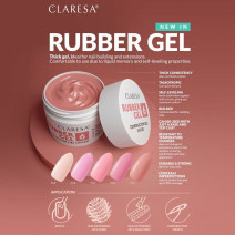 Claresa UV/Led Rubber gél na nechty 03 12g