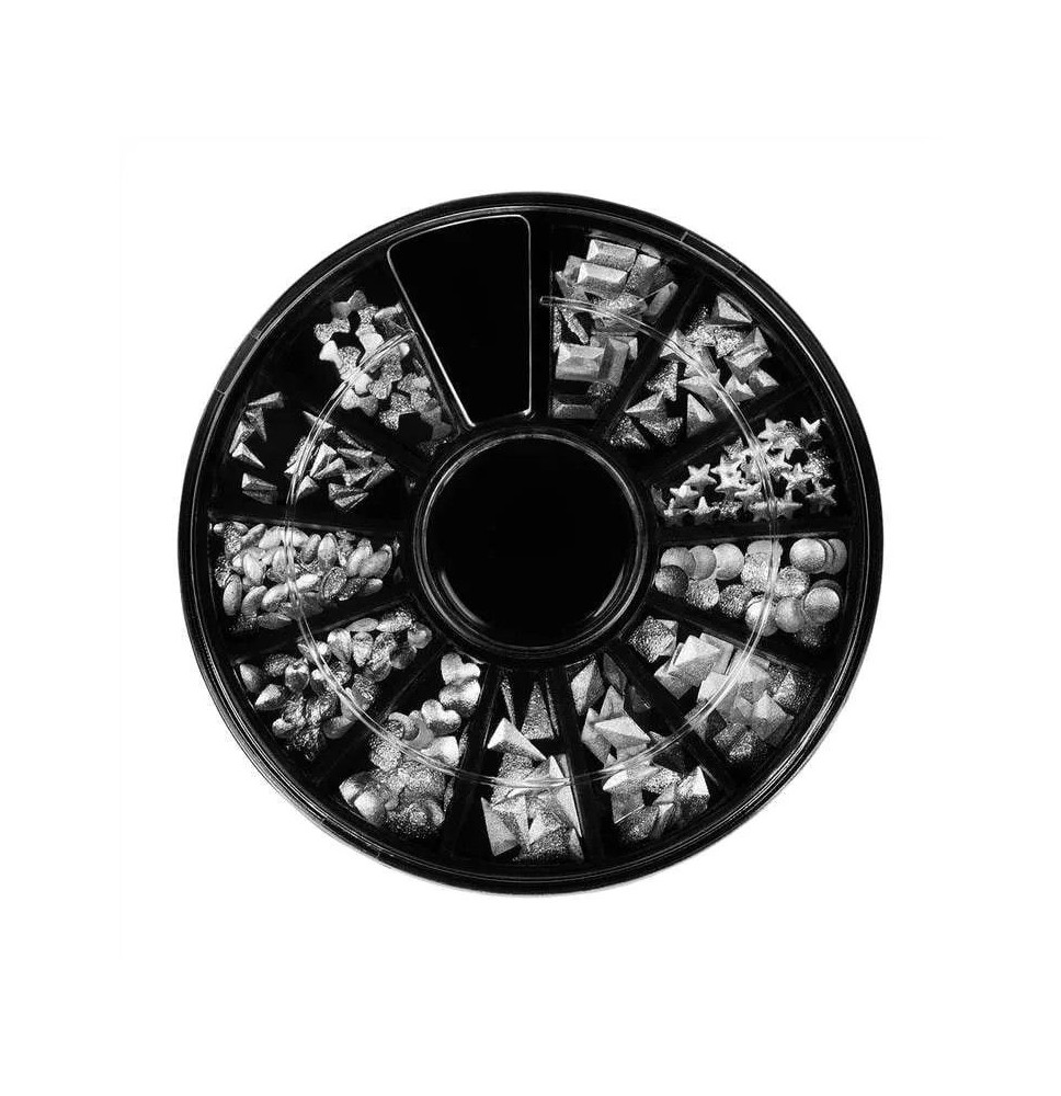 Neonail sada strieborných ozdôb 05