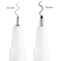 Neonail zdobiace pero na nechty 0,1 mm