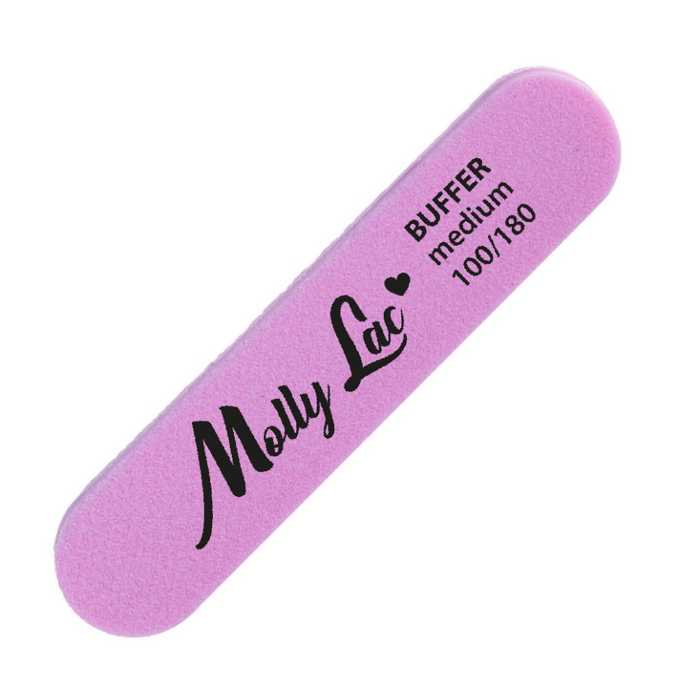 Molly Lac ružový mini buffer rovný 100/180