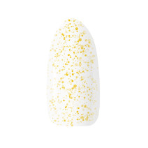 Gél lak CLARESA Top bubblegold mat no wipe 5g