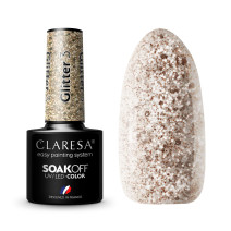 Gél lak CLARESA Glitter 3 5ml
