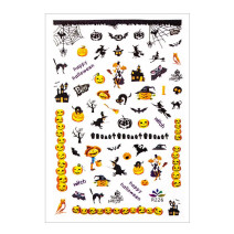 Nálepky na nechty Halloween R226