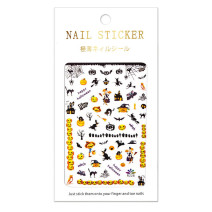 Nálepky na nechty Halloween R226