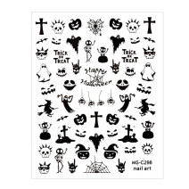 Nálepky na nechty Halloween MS-C298