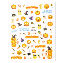 Nálepky na nechty Halloween DD-764