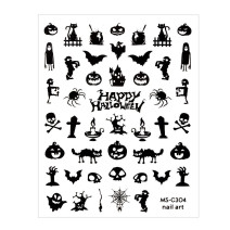 Nálepky na nechty Halloween MS-C304