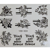 Vodonálepky na nechty  YZW-3533