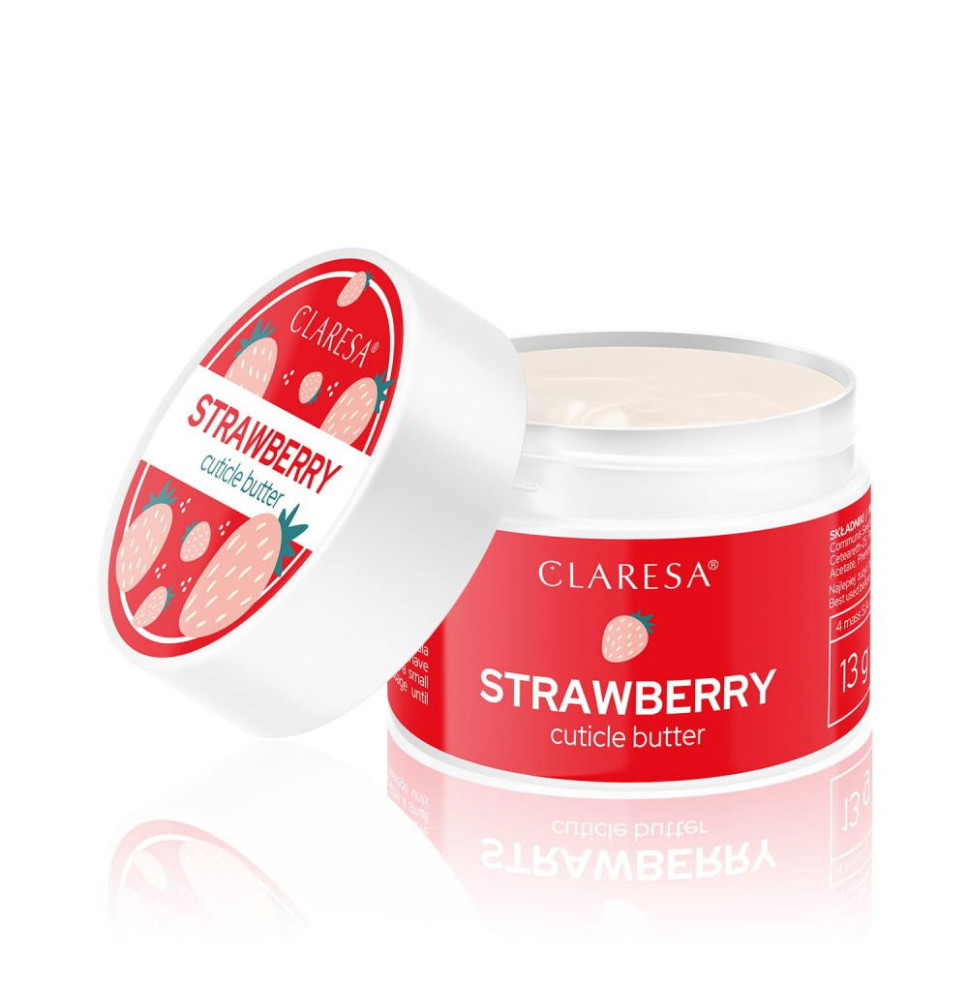 Claresa Cuticle Butter STRAWBERRY 13g