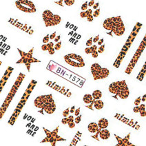 Vodonálepky na nechty BN-1578