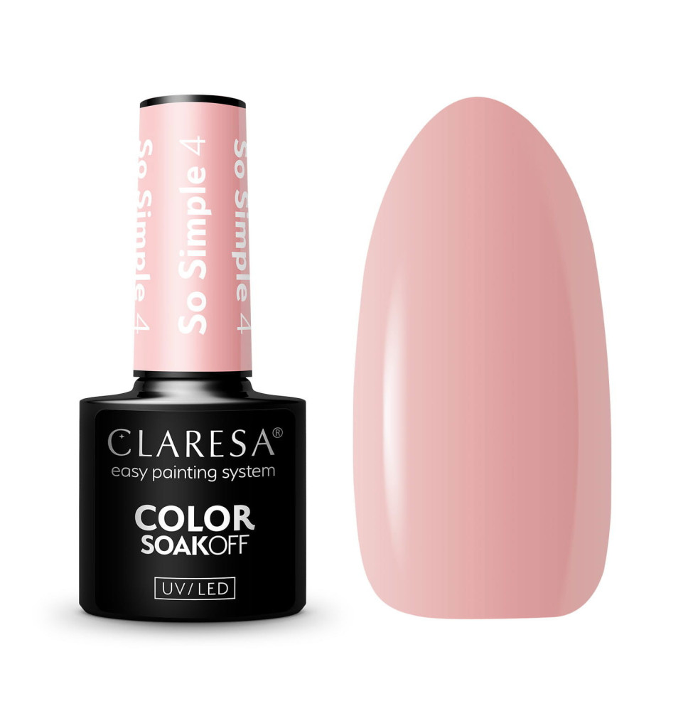 Gél lak CLARESA So Simple 4 5ml