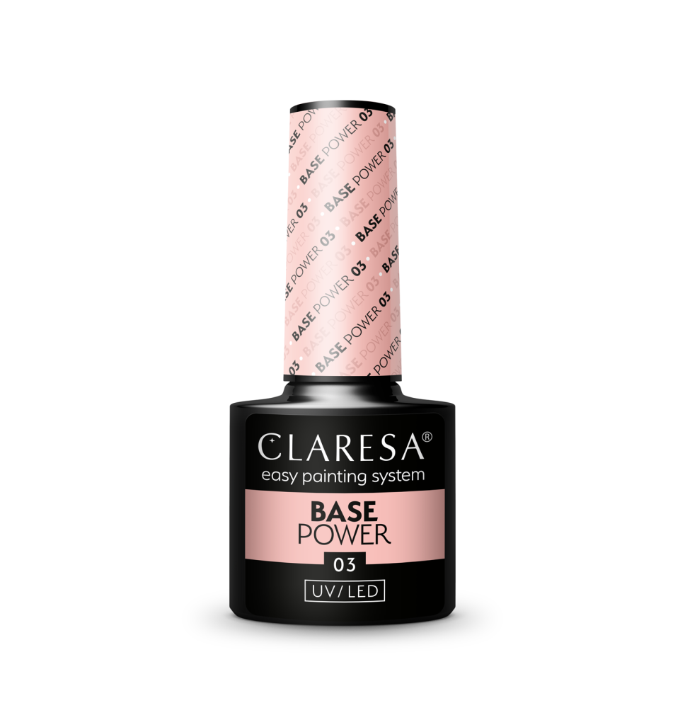 Gél lak CLARESA Power Base 3 5ml