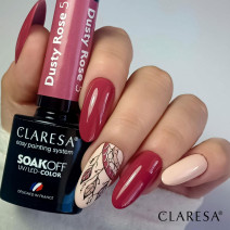 Gél lak CLARESA Dusty Rose 5