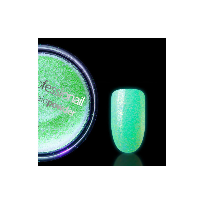 Svietiaci dúhový prášok na nechty 03