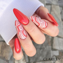 Gél lak CLARESA Red 400 5ml
