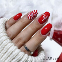 Gél lak CLARESA Red 406 5ml