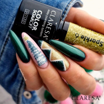 Gél lak CLARESA Sparkle 6 5ml