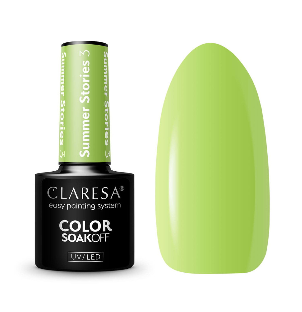 Gél lak CLARESA Summer Stories 3 5ml