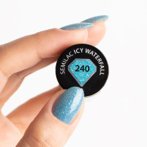 Semilac - gél lak 240 Icy Waterfall 7ml