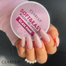 CLARESA STAVEBNÝ GÉL NA NECHTY SOFT&EASY GLAM PINK 45G