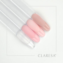 CLARESA STAVEBNÝ GÉL NA NECHTY SOFT&EASY MILKY PINK 45G