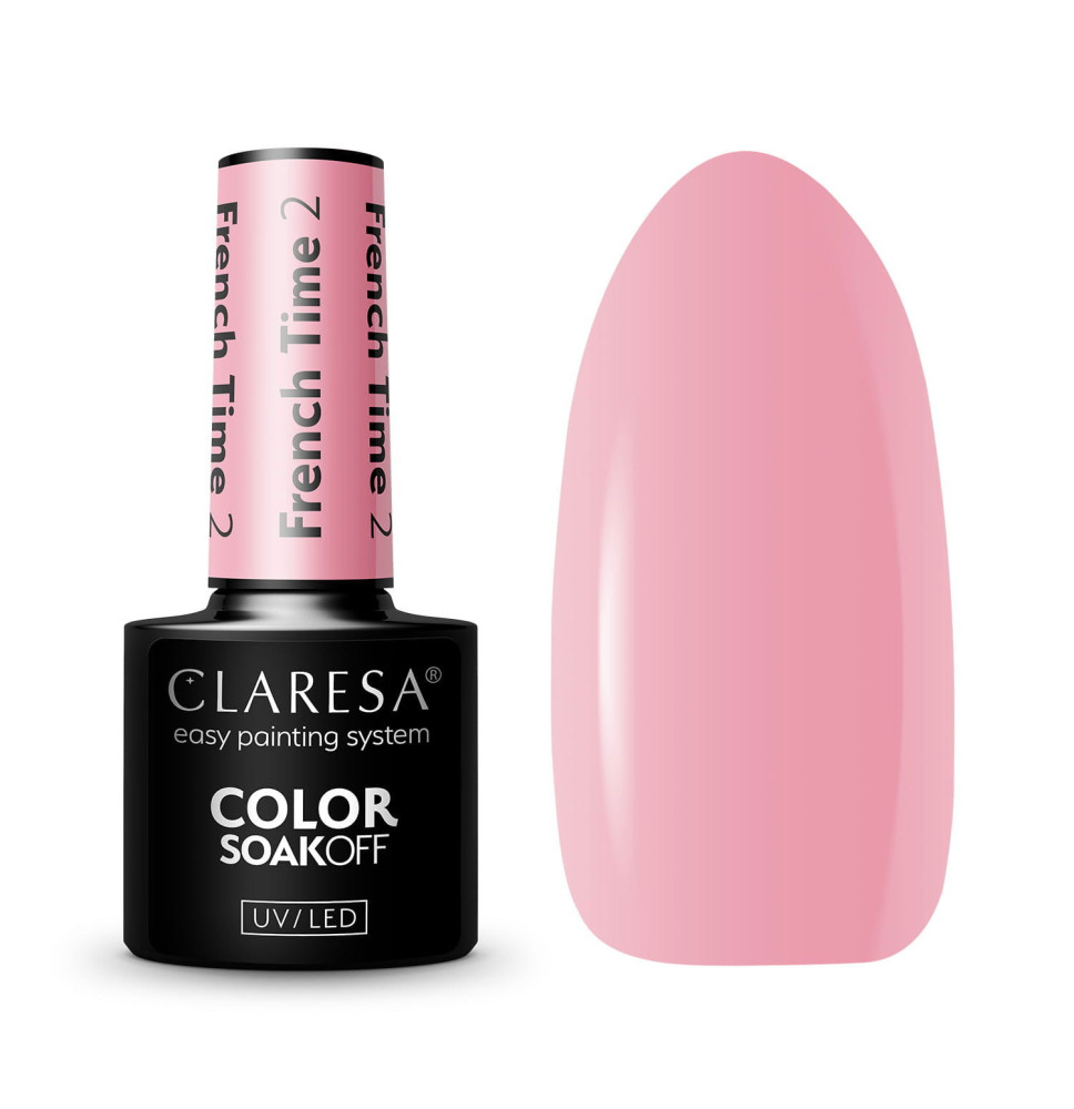 Gél lak CLARESA French Time 2 5ml