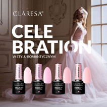 Gél lak CLARESA Celebration 5 5ml - polopriehľadný