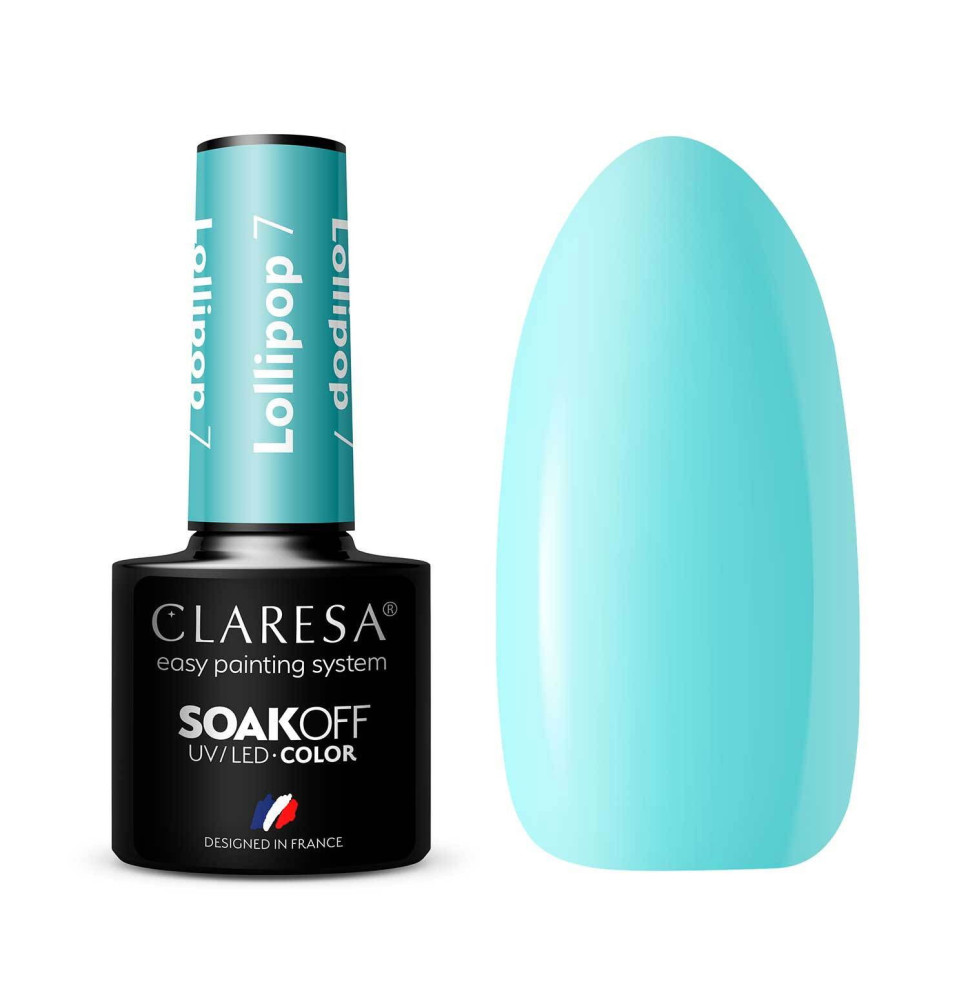 Gél lak CLARESA Lollipop 7 5ml