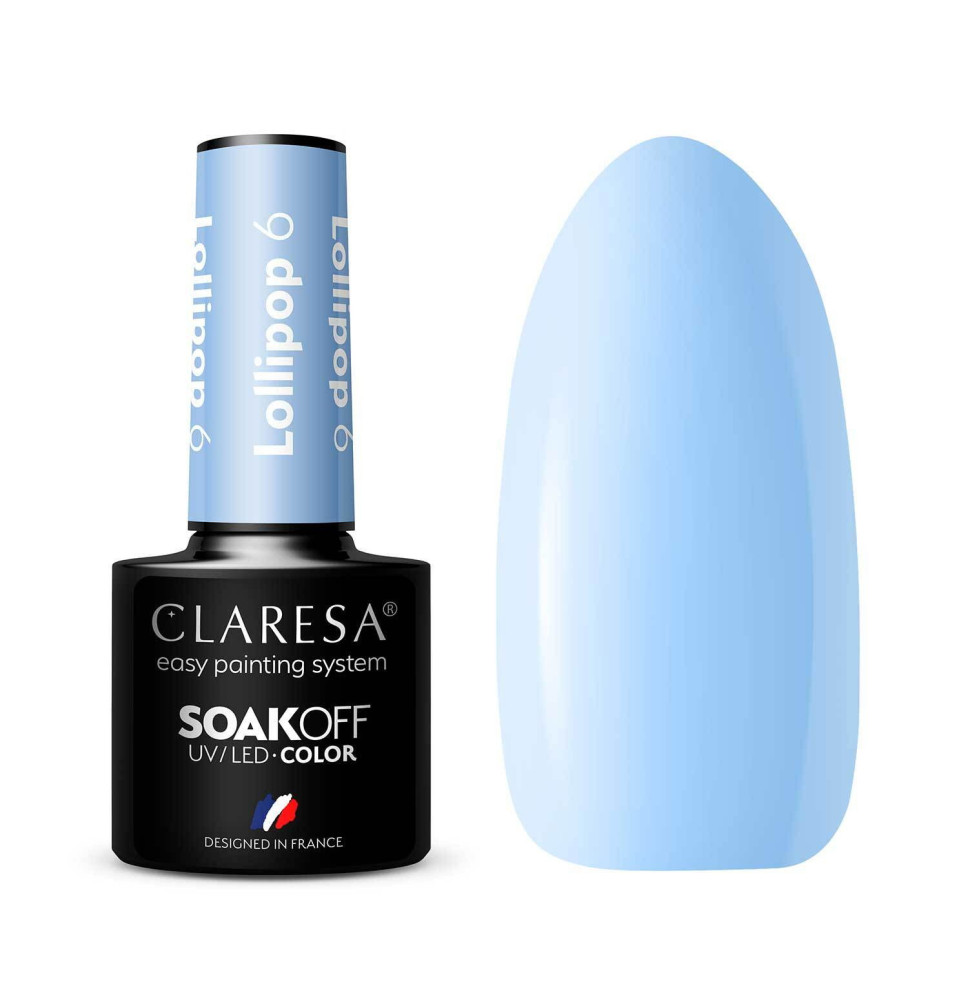 Gél lak CLARESA Lollipop 6 5ml