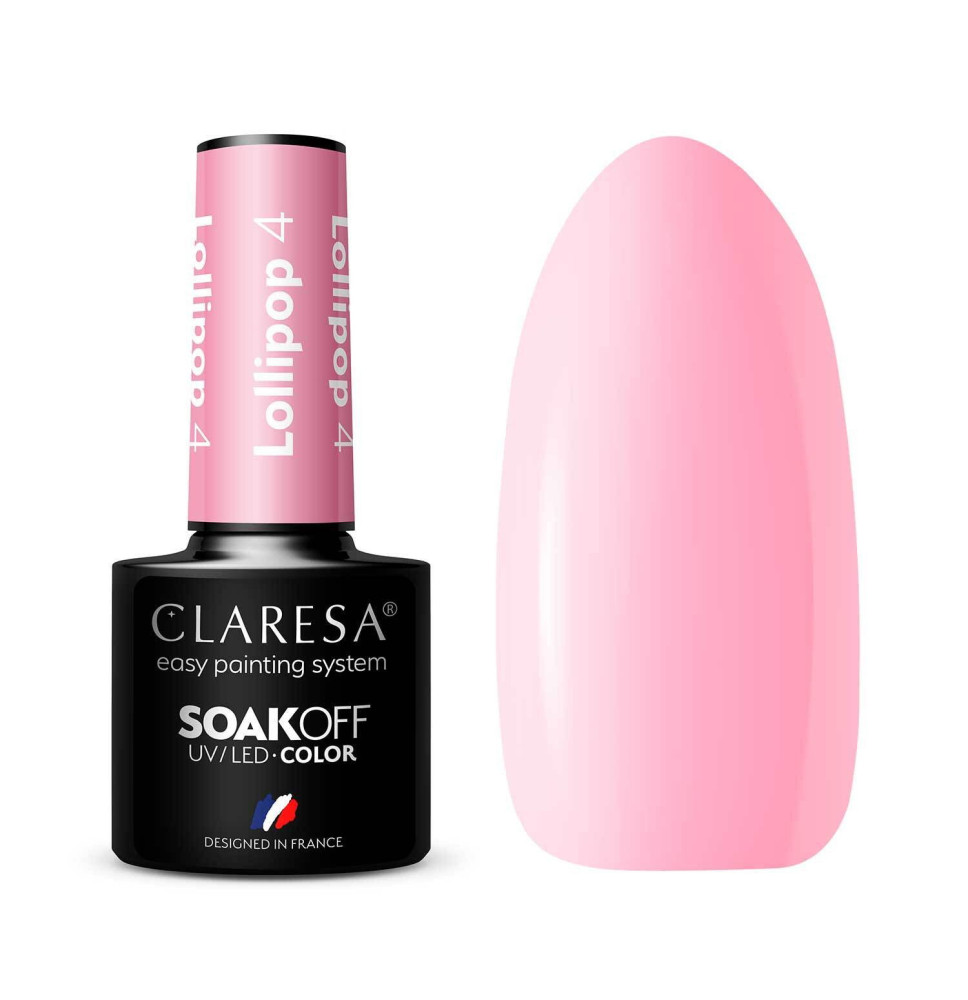 Gél lak CLARESA Lollipop 4 5ml