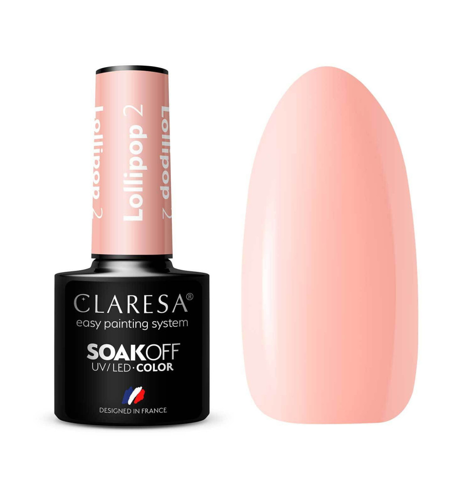 Gél lak CLARESA Lollipop 2 5ml