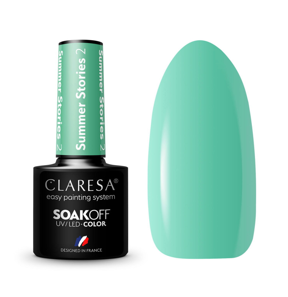 Gél lak CLARESA Summer Stories 2 5ml