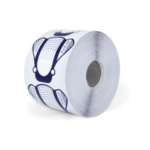 Šablony na nechty modré Summer 100ks