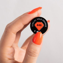 Semilac - gél lak 446 Yolo Orange 7ml
